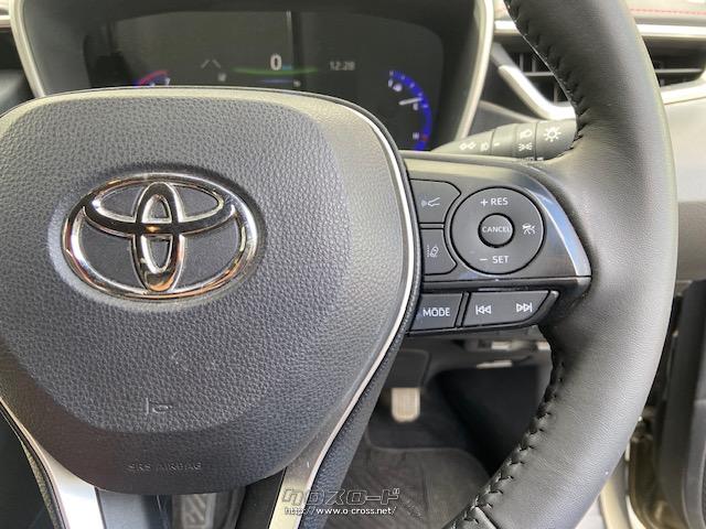 インテリジェントクリアランスソナーやリヤクロストラフィックオートブレーキなど、パーキングサポートブレーキを採用した トヨタ カローラスポーツ