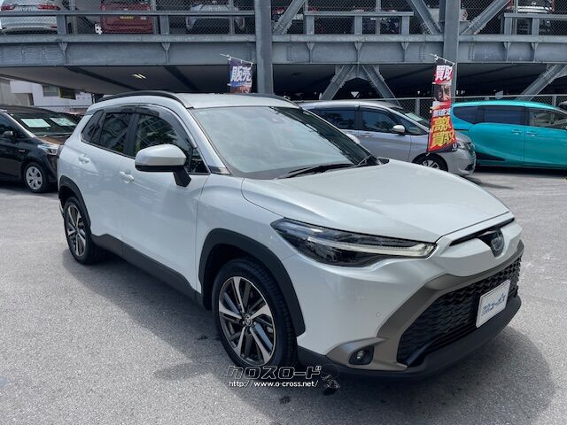 TOYOTA カローラクロス カラーサンプル 後期型【ホワイト】 トヨタ カローラクロスのボディカラー全8色を紹介！人気色は
