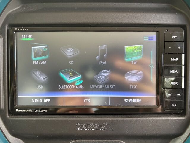 Panasonnicナビ(CD/DVD/Bluetooth/フルセグTV/) スズキ ハスラー