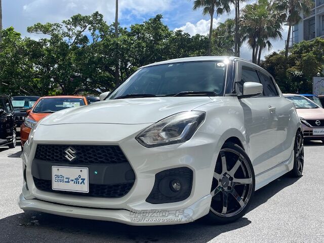 スズキ スイフト スポーツ 1.4・2018(H30)年式・ピュアホワイトパール