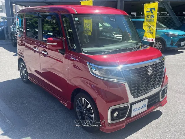 存在感あふれるデザインと、低燃費で力強い走りを特長とするハイトワゴンタイプ スズキ スペーシア