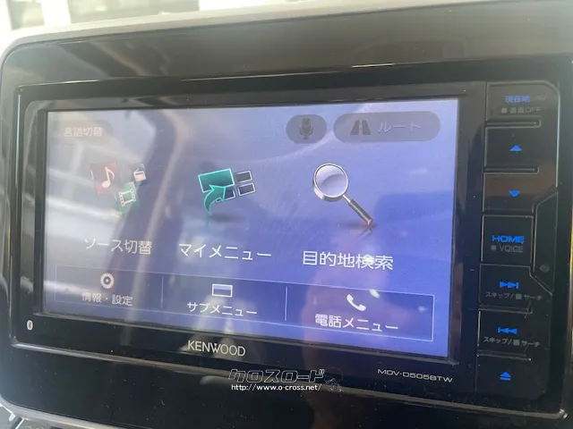 KENWOODナビ(CD/DVD/Bluetooth/フルセグTV) スズキ スペーシア