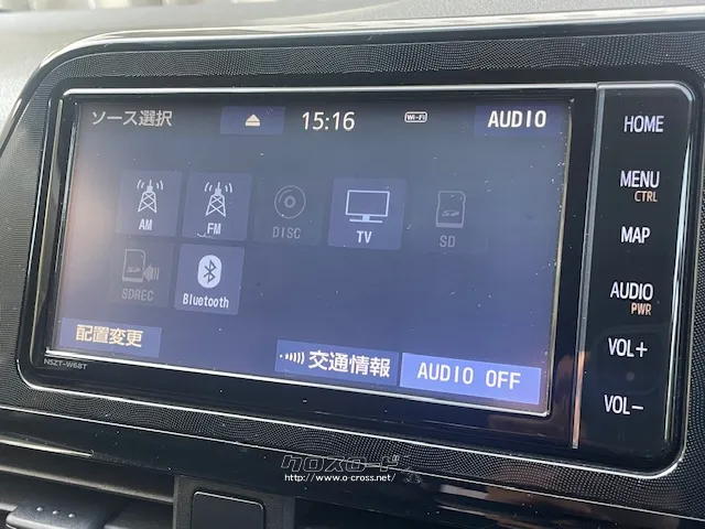 トヨタ純正ナビ(CD/DVD/Bluetooth/フルセグTV/HDMI) トヨタ シエンタ