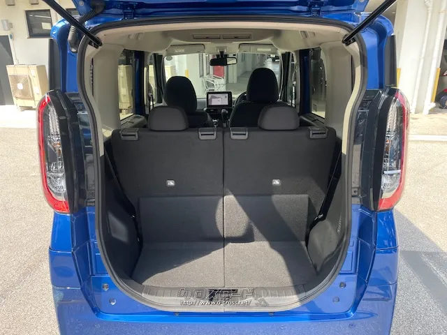 分割可倒式後席シート 日産 ルークス