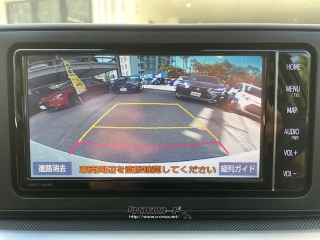 ガイドライン付きバックカメラ搭載 トヨタ ライズ