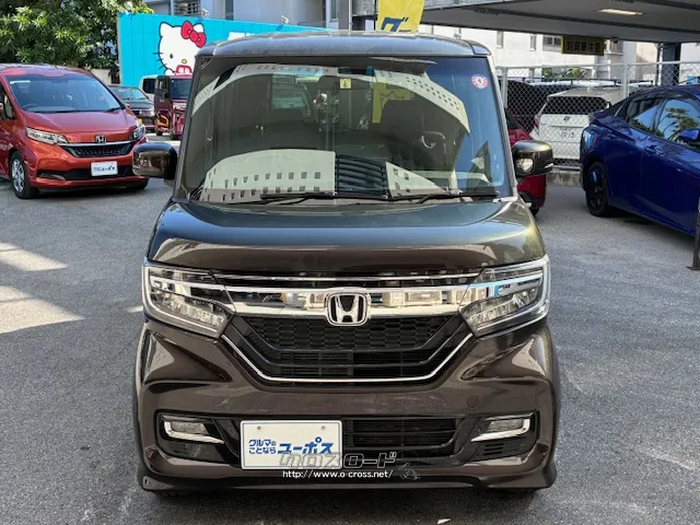 「N」シリーズの第一弾モデルNBOXのエアロセットにしたNBOXカスタム ホンダ N-BOX