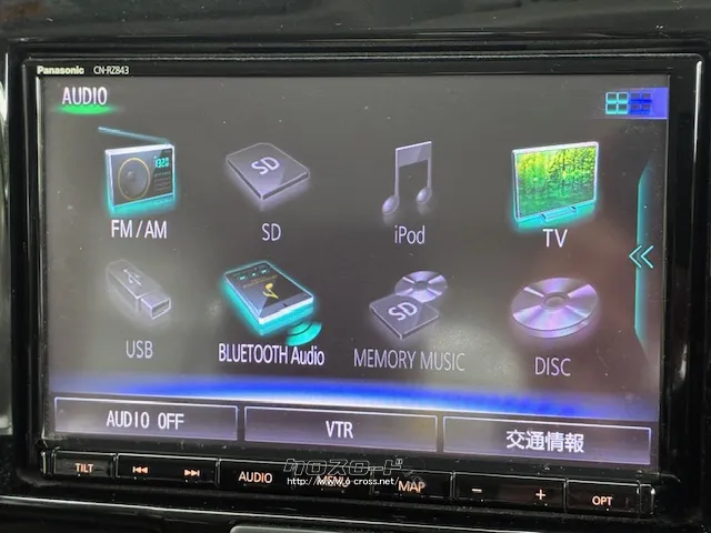 Panasonic8インチナビ(CD/DVD/Bluetooth/フルセグTV) スズキ ハスラー