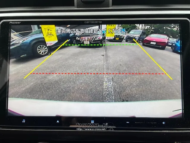 ガイドライン付きバックカメラ搭載。 トヨタ GR86