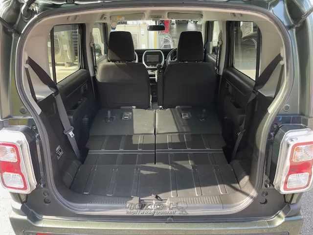 後席分割可倒式シート スズキ ハスラー
