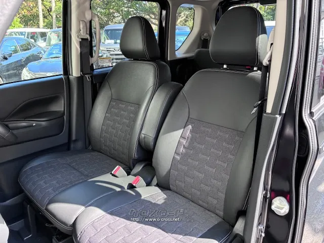 汚れがつきにくく、通気性の良い撥水シート生地を採用 三菱 デリカミニ