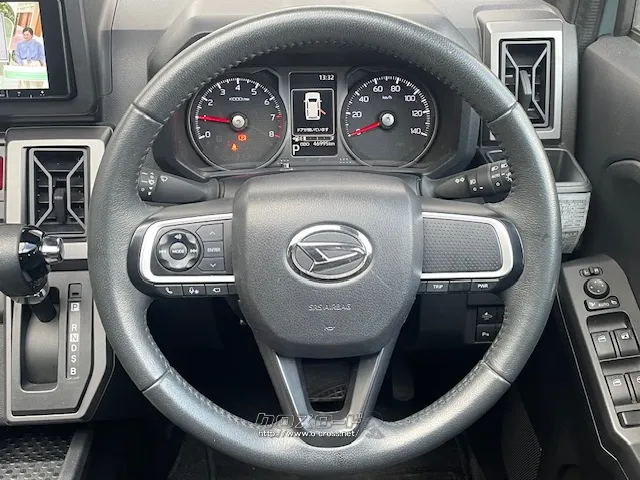 よりタフさを演出するダークブラックメッキやガンメタリック塗装 ダイハツ タフト