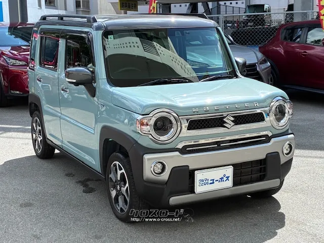 専用のメッキフロントグリル、HUSTLERアルファベットエンブレムなどを採用 スズキ ハスラー