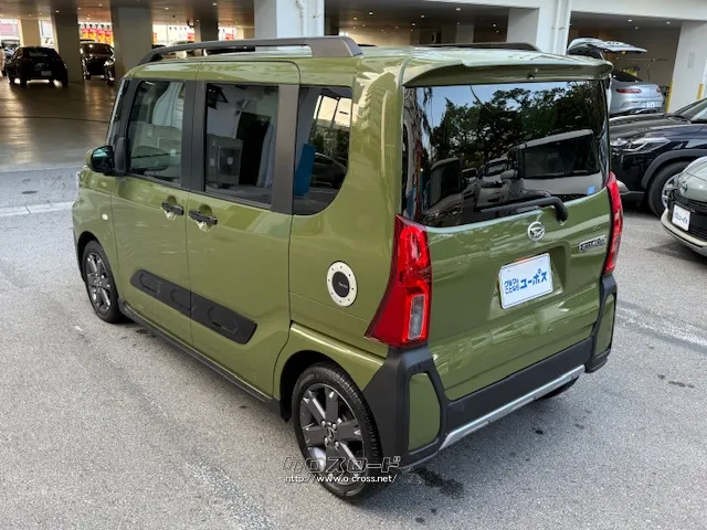 軽自動車では助かるターボ車両 ダイハツ タント