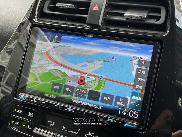 KENWOODナビ9インチナビ(CD/DVD/Bluetooth/フルセグTV) トヨタ プリウス