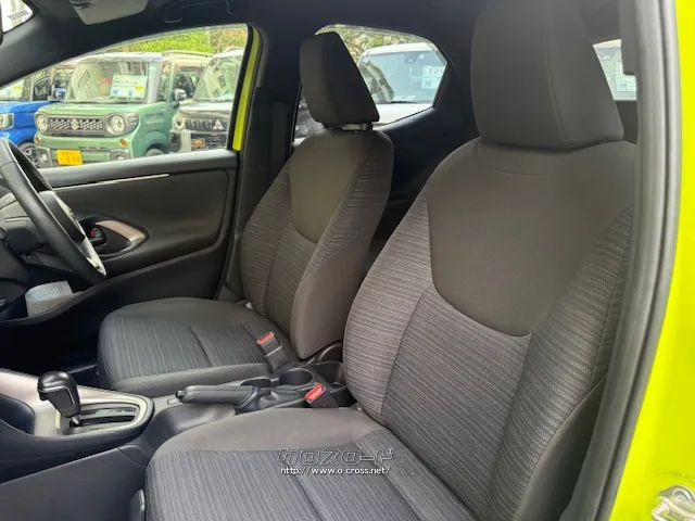 ブラックで統一された内装色 トヨタ ヤリス