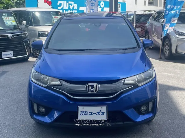 色はブリリアントスポーティブルーメタリック きれいな色です ホンダ フィット