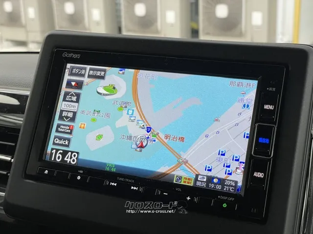 ナビ搭載(DVD Bluetooth接続可) ホンダ N-BOX