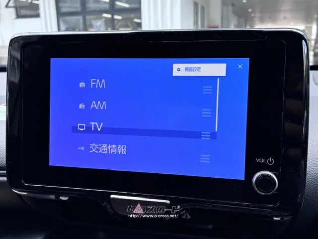 純正ナビはテレビ、Bluetoothオーディオ、HDMIにも対応します トヨタ ヤリスクロス
