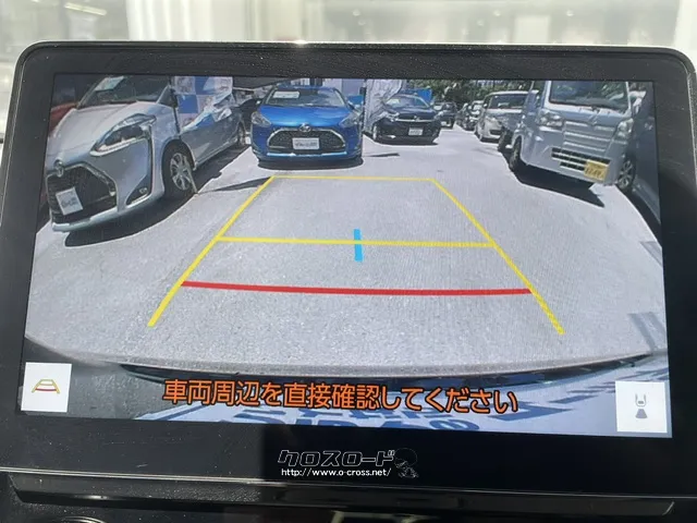 ガイドライン付きバックカメラ搭載。 トヨタ シエンタ