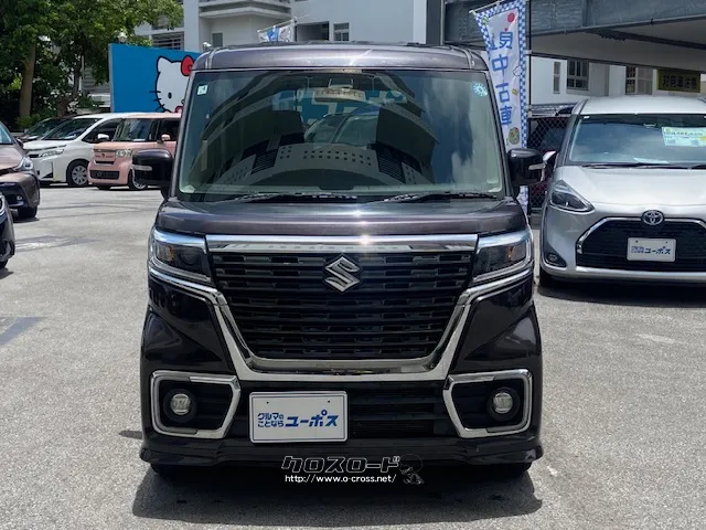 低燃費で力強い走りを特長とするハイトワゴンタイプの軽乗用車スペーシア カスタム スズキ スペーシア