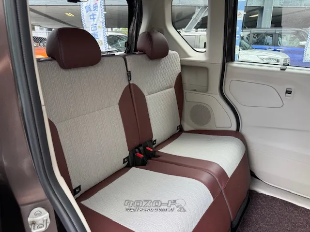 後席スライドドアの開口幅は、650mmを確保したことで、楽に乗り降りが可能 日産 ルークス