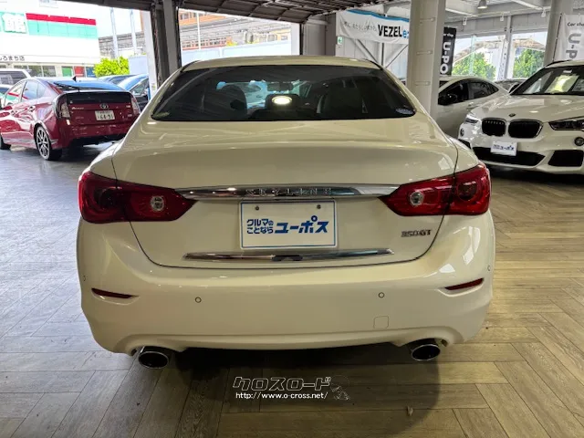 「アクティブレーンコントロール」との組み合わせにより高速走行時の直進性は更に向上 日産 スカイライン