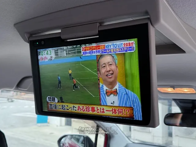 純正12.1インチフリップダウンモニター トヨタ シエンタ