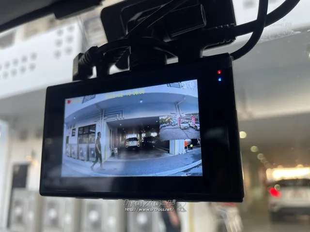 現代では定番になりつつあるドライブレコーダーも装備 スズキ ハスラー