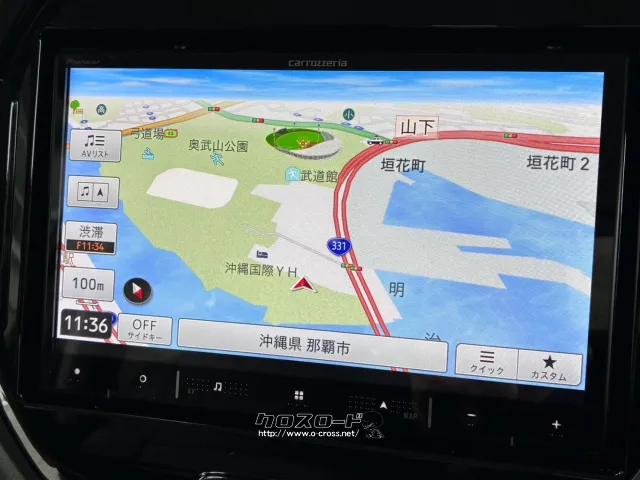 カロッチェリア8インチナビ装備 スズキ ハスラー