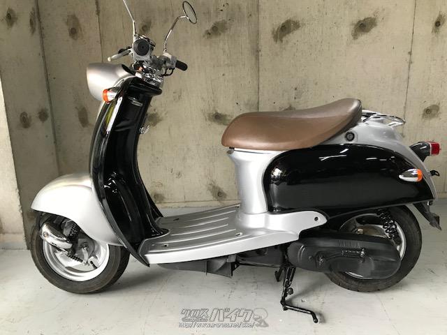 ジャンク不動車　ヤマハ　ビーノ　原付　2スト50cc  シルバー　ブラック　銀黒 ヤマハ ビーノ 50・黒/銀II・50cc・モーターショップ ブルードック