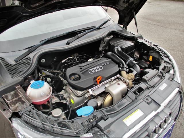 1サイズ上のアウディA3にも搭載される1.4リッターターボエンジンを搭載しています。高速走行も問題なくこなします アウディ A1