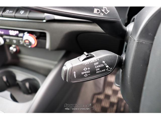 アダプティブクルーズコントロールの操作レバーです。設定速度や車間距離の設定はこちらのレバーで行います アウディ A3