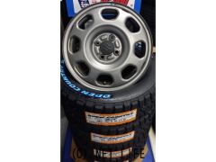タイヤ 15インチ　165/60R15 オープンカントリー R/T 　4本工賃込み！