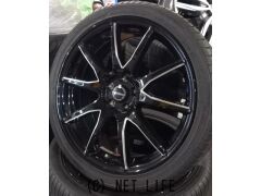 Y様　ペイン ホイール・タイヤ・18インチ ラグジーヘインズLH-015 新品ホイール