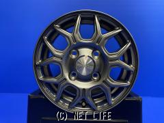 ヒューマンライン　HS-10M ダークグレー　12インチ　ホイール ホイール・タイヤ・12インチ ヒューマンライン HS-10M 新品ホイール