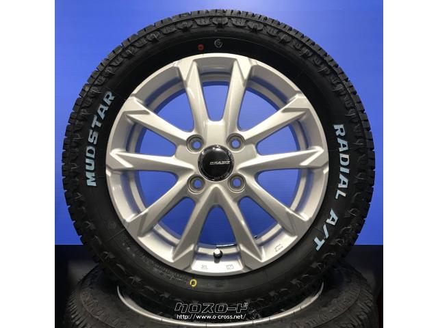 ホイール・タイヤ・14インチクレイシズ GC36F 新品ホイール・タイヤSET