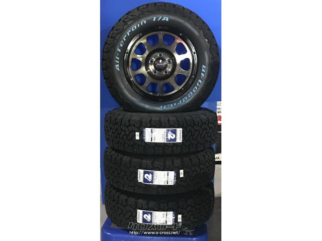 【極上】16インチ タイヤ・ホイール２セット（NO２）　KuBoTaです OPEN COUNTRY HLKホイール ロックフォース 新品 16インチタイヤ