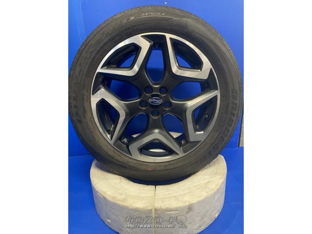 【キビタキ】 スバルXV純正 ホイールタイヤ 1 ホイール・タイヤ・中古 18インチ スバルXV純正ホイール 新品タイヤSET