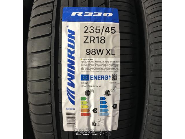 タイヤ・18インチ WR235/45R18 R330 1本工賃込み!・1.45万円・トレッド