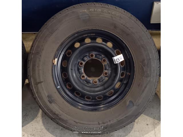ホイール・タイヤ・15インチ ハイエース 中古4本セット カバー付き・ご