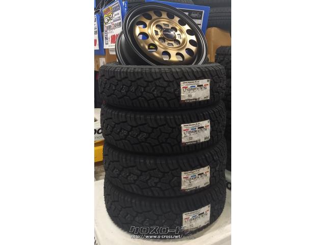 ジオランダー X-AT 14インチ 4本セット 145R14C 値下げ中 GEOLANDAR 14インチ タイヤホイール 4本セット YOKOHAMA X-AT