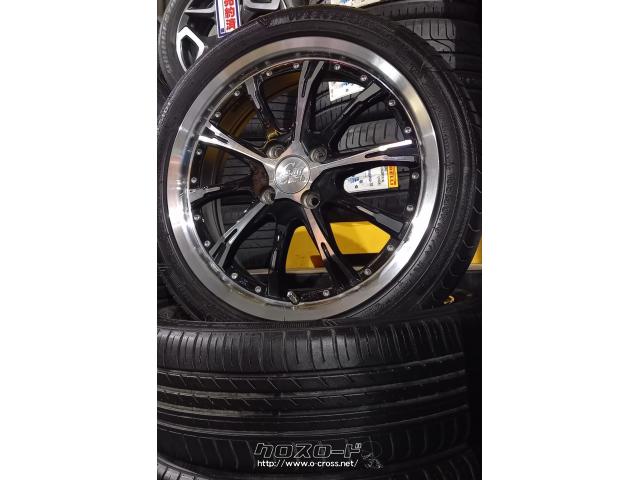 ホイール・タイヤ・16インチ 中古 クリフクライム TC02 軽自動車に 