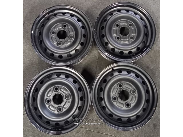 ホイール・12インチ ダイハツ純正スチールホイール 中古4本ｾｯﾄ・ご成約 