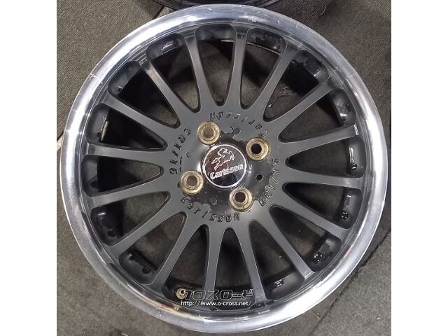 ホイール・16インチ カールソン 軽自動車に！ 中古ホイール 4本ｾｯﾄ・ご