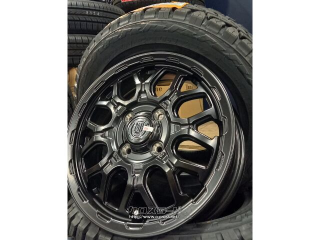 ホイール・タイヤ・14インチ ﾍﾞｽﾄ・ﾏｯﾄﾞﾊﾞｰﾝXR-800M 新品ﾎｲｰﾙ＆ﾀｲﾔ