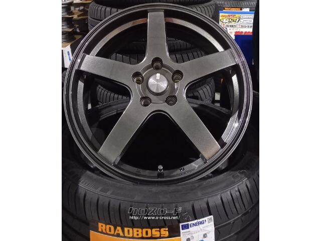 ホイール・タイヤ・18インチ ﾋｭｰﾏﾝﾗｲﾝHS09 新品ﾎｲｰﾙ＆ﾀｲﾔｾｯﾄ・10.98 