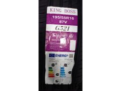 タイヤ・16インチ 195/55R16 ｷﾝｸﾞﾎﾞｽ G521 1本工賃込み・9,800円