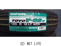 タイヤ・12インチ 145R12 6PR ﾄｰﾖｰ V02E 4本ｾｯﾄ！1ｾｯﾄ限り