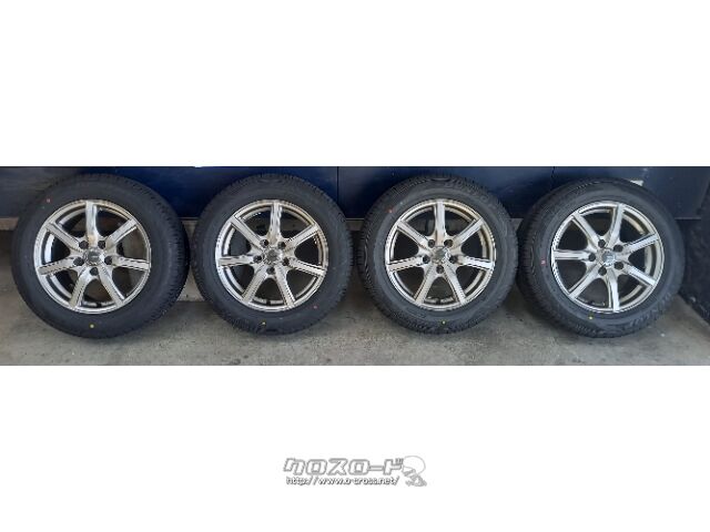 社会アルミホイール　16インチ　2本 GRASS ZX 中古ホイール 4本 6.5J 16インチ PCD100 5穴 +48 ハブ67