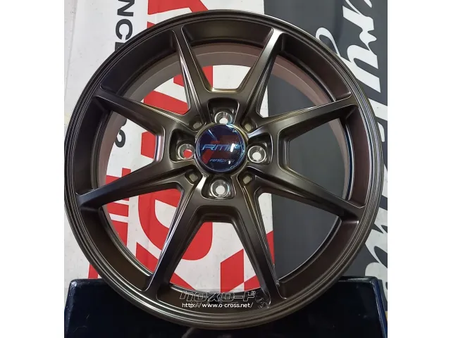 ホイール・タイヤ・16インチ MID RMPﾚｰｼﾝｸﾞ R25 ｸﾗｼｶﾙBR 新品ﾀｲﾔｾｯ
